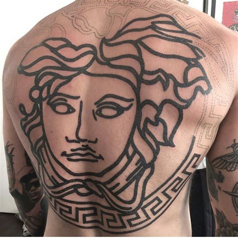 versace medusa tattoo